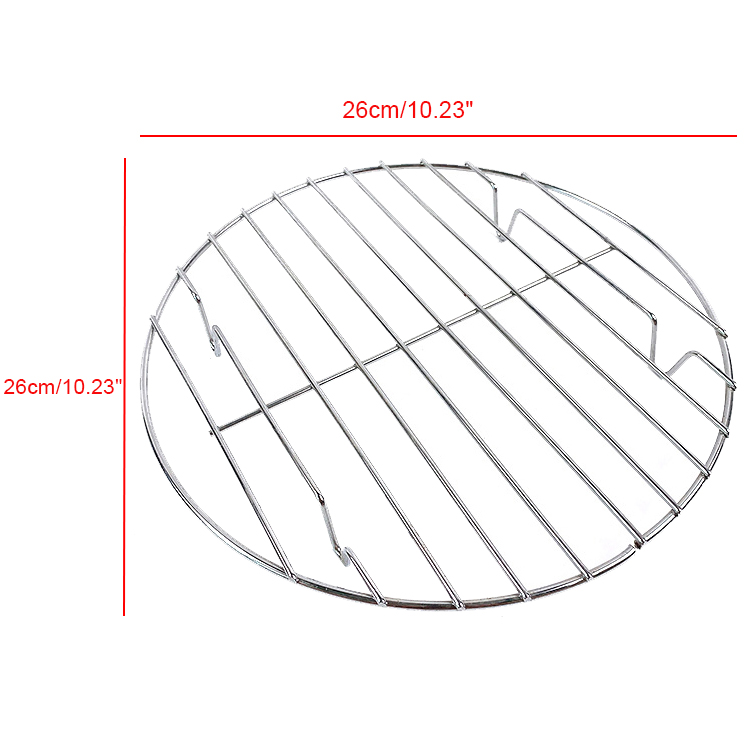 Zhaosheng Hardware - Rejilla de alambre para cocinar, bandeja para hornear, rejilla para enfriar pasteles