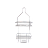 Zhaosheng - Estante de almacenamiento para baño sobre cabezal de ducha, estante para inodoro, cesta de ducha colgante, carrito de ducha de metal