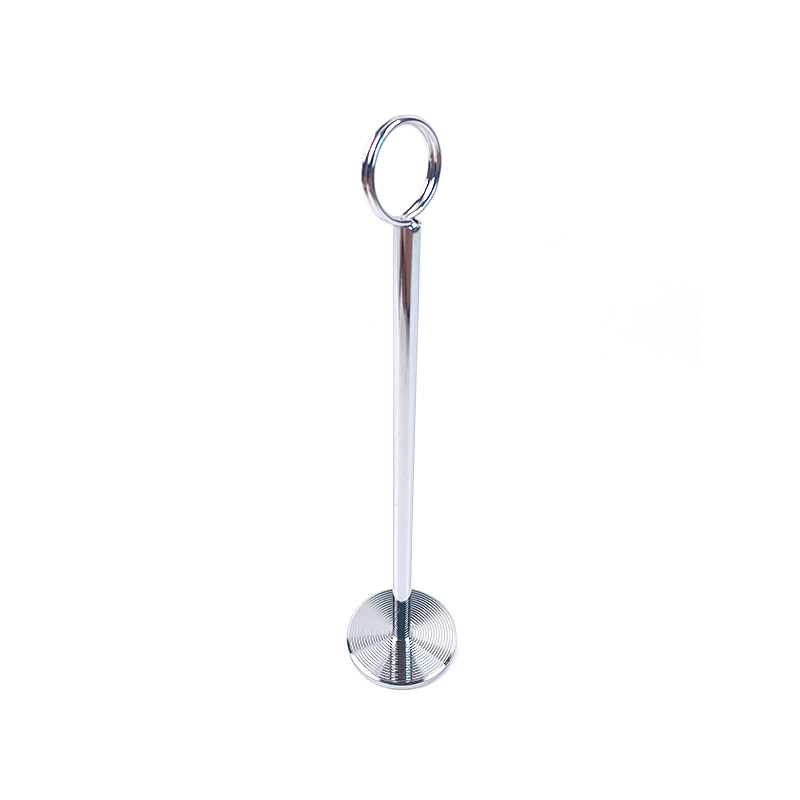 Zhaosheng Hardware - Titular de la tarjeta del lugar del servicio de alimentos de la boda del restaurante Titular del menú de la mesa del estilo del anillo