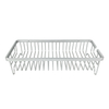 Zhaosheng - Soporte autoadhesivo para champú, estante de almacenamiento para baño, soporte de pared para ducha, carrito de ducha de aluminio
