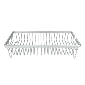 Zhaosheng - Soporte autoadhesivo para champú, estante de almacenamiento para baño, soporte de pared para ducha, carrito de ducha de aluminio