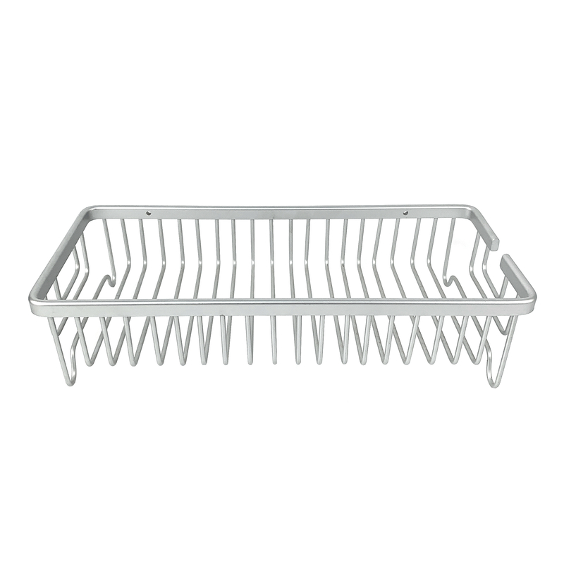 Zhaosheng - Soporte autoadhesivo para champú, estante de almacenamiento para baño, soporte de pared para ducha, carrito de ducha de aluminio