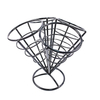 Zhaosheng Hardware - Soporte de metal para conos de patatas fritas, soporte de acero inoxidable para conos de helado