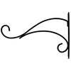Zhaosheng Hardware - Soporte de pared para plantas, gancho de metal para colgar cestas, linternas, campanillas de viento
