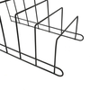 Zhaosheng Hardware - Soporte para tapa de olla, organizador de tapa de metal, estante de almacenamiento de cocina para platos, utensilios para hornear, soporte para tabla de cortar