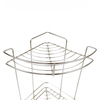 Zhaosheng - Organizador de champú de 2 capas, carrito de ducha de esquina, estante de baño de acero inoxidable