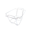 Zhaosheng Hardware - Estante para platos de frotamiento de alambre para servir buffet de fiesta