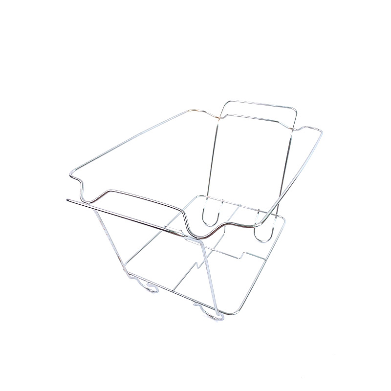 Zhaosheng Hardware - Estante para platos de frotamiento de alambre para servir buffet de fiesta