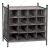 Zhaosheng Hardware - Zapatero de almacenamiento Cubby con estante para zapatos de 16 compartimentos