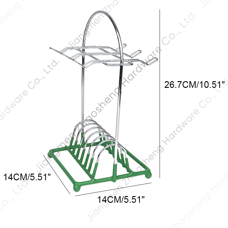 Zhaosheng Hardware - Soporte para tazas de té y café, soporte para exhibición de tazas, organizador de platos, estante para tazas
