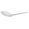 Zhaosheng Hardware - Espumadera para freír redonda de 6 pulgadas, mango largo, cucharón para freidora de acero inoxidable, espumadera para freír francesa