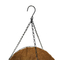 Zhaosheng Hardware - Cesta colgante para plantas con revestimiento de coco de 16.0 in, cestas colgantes extra grandes