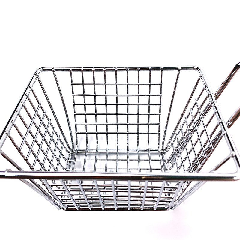 Zhaosheng Hardware - Cesta para aperitivos y mesa de restaurante, mini cesta para patatas fritas