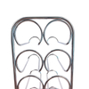 Zhaosheng Hardware - Organizador de botellas de condimentos para el hogar, estante de especias para 8 botellas