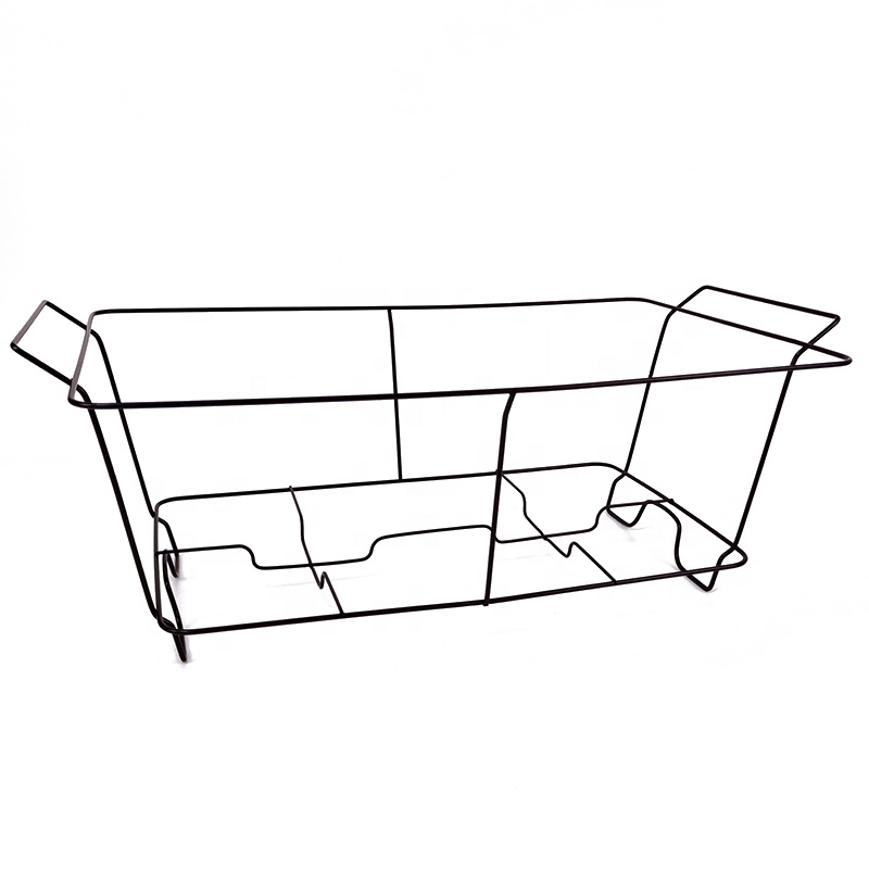 Zhaosheng Hardware - Soportes de almacenamiento de cocina Calentador de alimentos Chafer Stand Buffet Chafer Marco de alambre Alambre Chafer Dish Rack