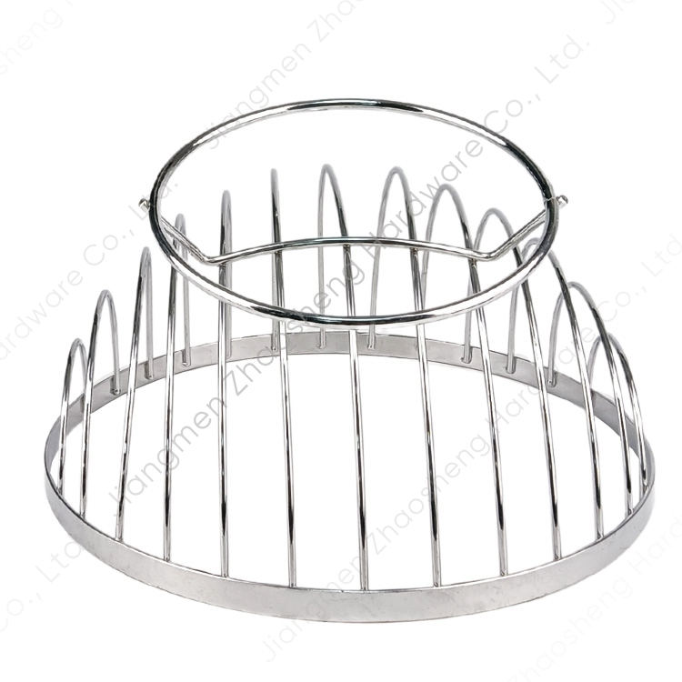 Zhaosheng Hardware - Cocina Hierro Alimentos Y Verduras Soporte De Exhibición Alambre Cestas De Pan Estante Decorativo Fruteros De Metal