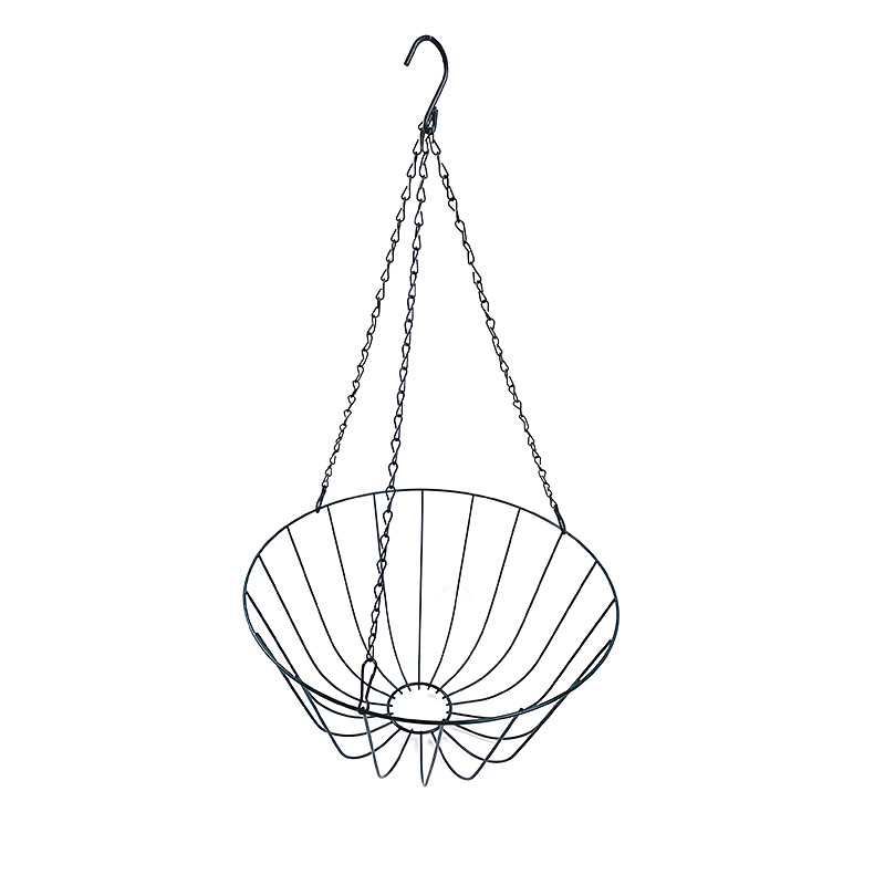 Zhaosheng Hardware - Cesta colgante de coco de forma redonda para jardín al aire libre de 10/12/14/16 pulgadas