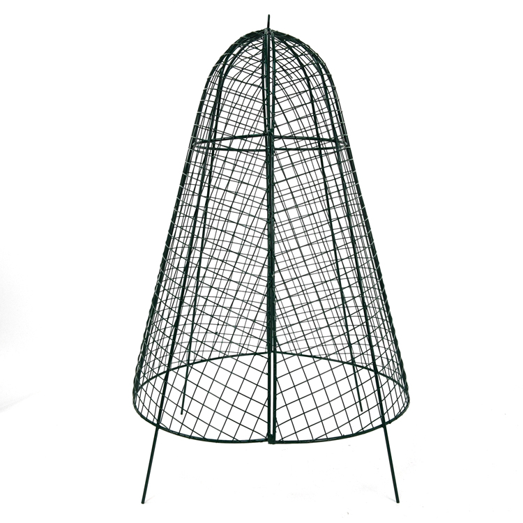 Zhaosheng Hardware - Campana de jardín con cúpula para plantas, cubierta de flores, cubierta para plantas de jardín, cubierta de metal para plantas
