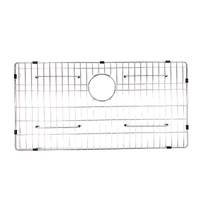 Zhaosheng Hardware - Rejilla inferior para fregadero de cocina, rejilla para fregadero de acero inoxidable
