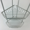 Zhaosheng - Estante de baño de Aluminio, Organizador de Inodoro, Carrito de Ducha, Estante de Almacenamiento de Esquina montado en la Pared