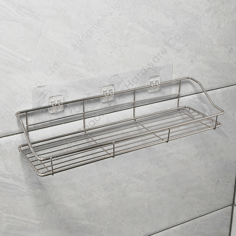 Zhaosheng - Estante adhesivo para ducha, estante de ducha montado en la pared, organizador de champú