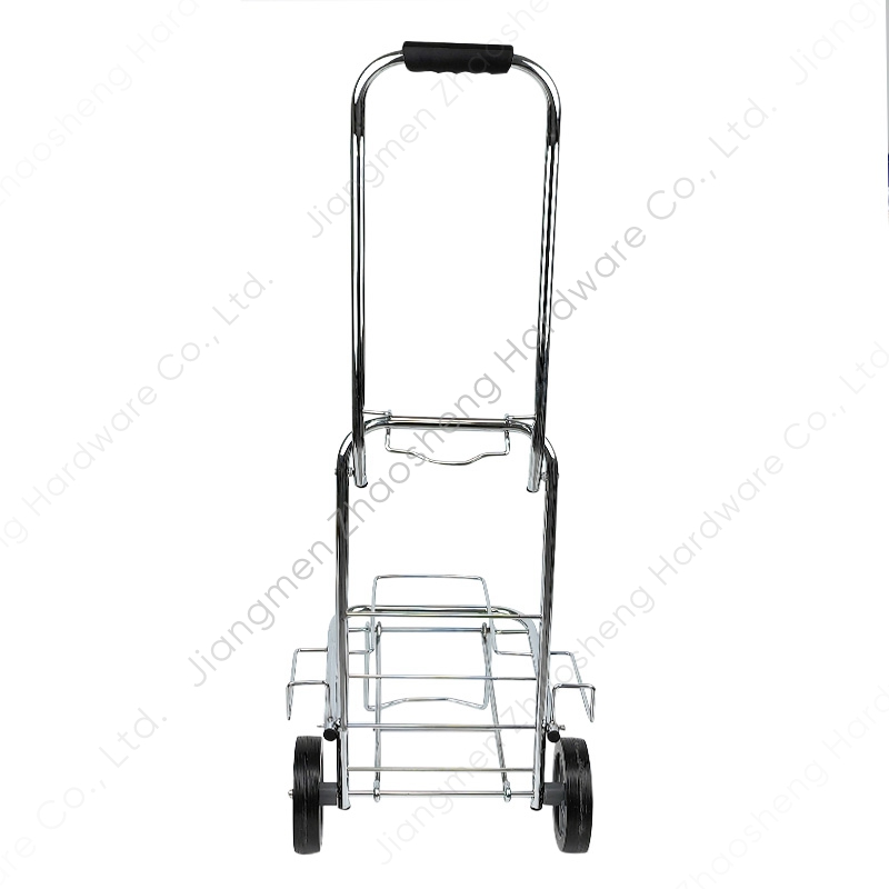 Zhaosheng Hardware - Carros de equipaje con ruedas de metal Carro de mercado Carros utilitarios manuales de compras plegables