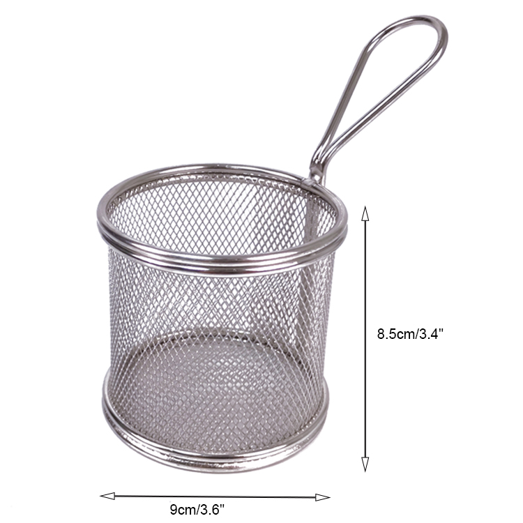 Zhaosheng Hardware - Mini cesta para freír de acero inoxidable