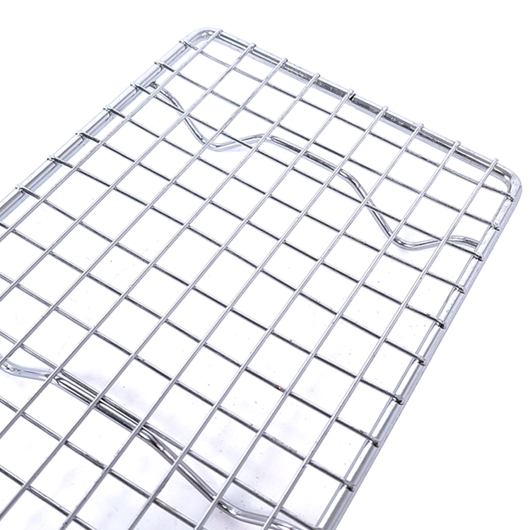 Zhaosheng Hardware - Rejilla de alambre cruzado para enfriar rejilla para hornear con patas para bandeja de mesa de vapor