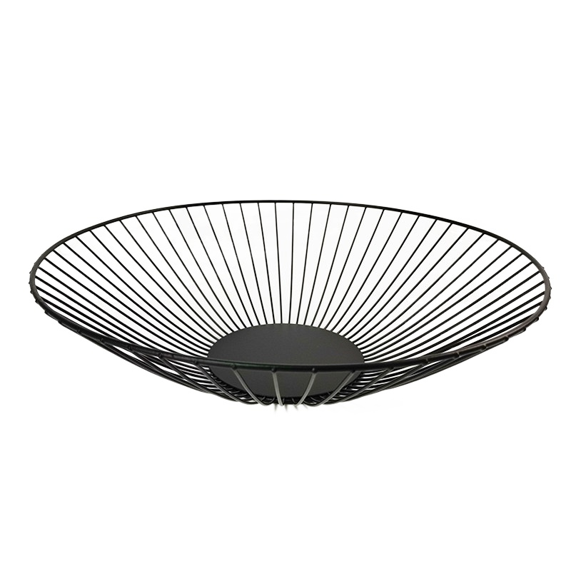 Zhaosheng Hardware - Cesta de fruta redonda de acero para encimera de frutero nórdico