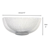 Zhaosheng Hardware - Cesta de almacenamiento de frutas de alambre de metal, organizador de almacenamiento de alimentos, soporte decorativo para fruteros