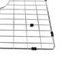 Rejilla de fregadero de acero inoxidable de 20' X 14.6' para fregadero de un solo recipiente con orificio de drenaje trasero Ø3 Ø6