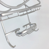 Zhaosheng - Estante de almacenamiento para baño, carrito de ducha colgante de aluminio inoxidable