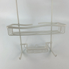 Zhaosheng - Carrito de ducha de aluminio, estante para ducha de baño, cesta de almacenamiento para baño de 2 niveles
