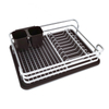 Zhaosheng Hardware - Escurridor de platos de aluminio, estante para secar platos, almacenamiento de cocina