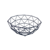 Zhaosheng Hardware - Cesta redonda de metal para frutas, recipientes de almacenamiento, cestas de frutas de alambre de hierro para almacenamiento de cocina