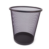 Zhaosheng Hardware - Cesta de papel de oficina Contenedores de basura de malla metálica redonda Contenedor de basura Botes de basura Cesta de basura de malla