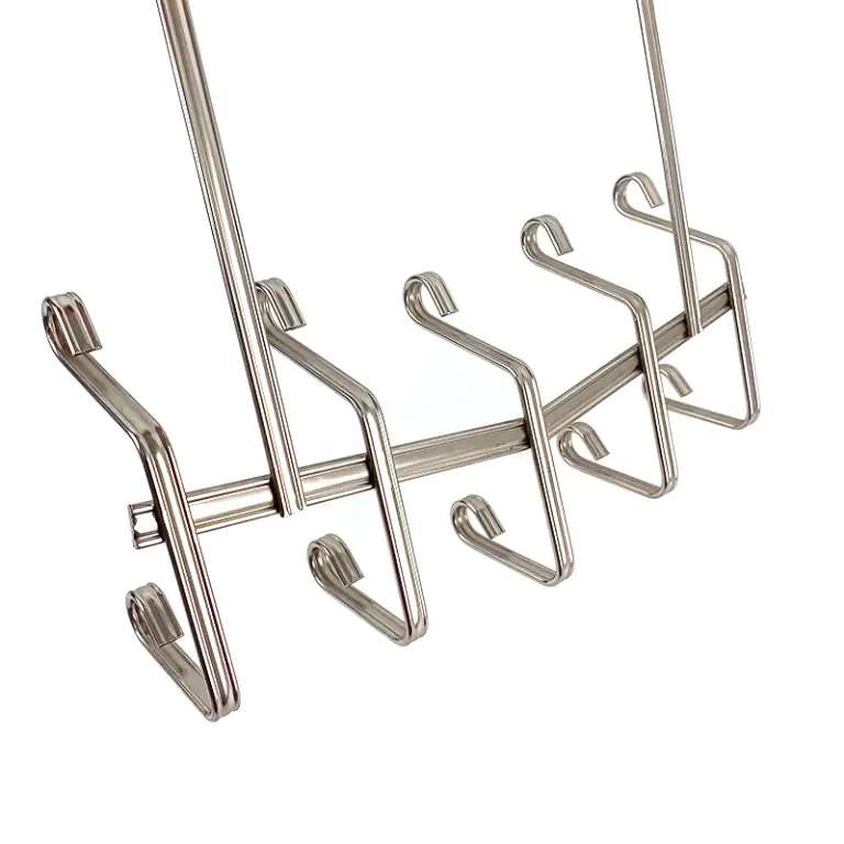 Zhaosheng Hardware - Organizador de baño Bolsa de toalla Percha para bata sobre la puerta