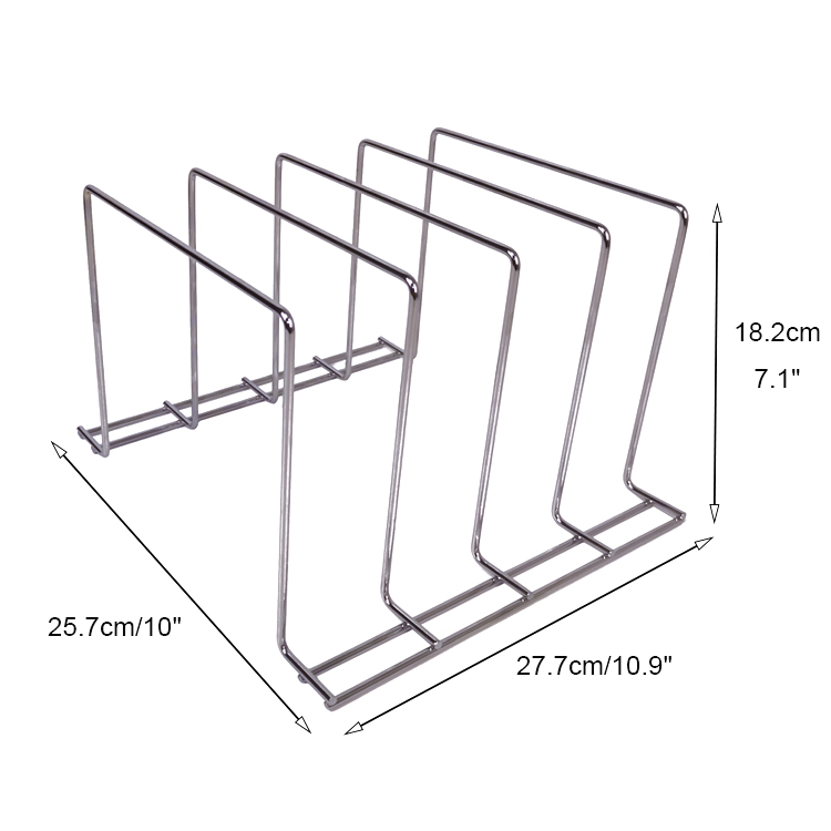 Zhaosheng Hardware - Utensilios para hornear, utensilios de cocina, soporte para vajilla, tablas de cortar, estante organizador de platos
