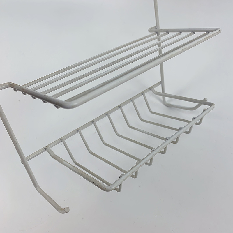 Zhaosheng - Estantes de baño Organizador de almacenamiento Carrito de ducha colgante y jabonera
