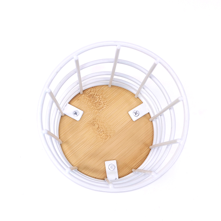 Zhaosheng Hardware - Portalápices personalizado para almacenamiento de lápices, soporte para bolígrafos con base de madera de bambú para oficina, organizador de escritorio