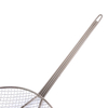 Zhaosheng Hardware - Skimmer de alambre redondo de 9 pulgadas, cuchara para freidora de cocina, skimmer de malla mediana niquelado para cocinar y freír