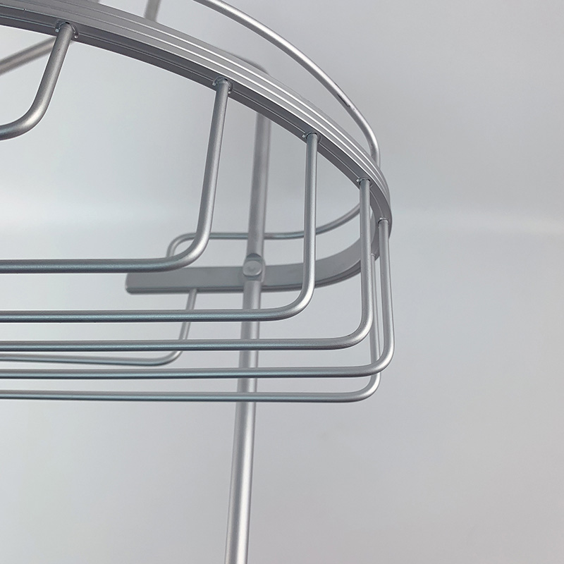 Zhaosheng - Estante de baño Colgante de Aluminio de Tres Niveles Estante de Almacenamiento para baño Organizador de Ducha Caddy