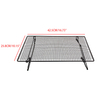 Zhaosheng Hardware - Rejilla de enfriamiento para hornear pasteles de media hoja de alambre apilable con patas plegables