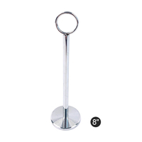 Zhaosheng Hardware - Titulares de números de mesa para bodas, tarjetas de lugar, clips de menú de papel, soporte para carteles para bodas