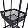 Carro utilitario de malla metálica de 3 niveles para almacenamiento de cocina y baño - Zhaosheng Hardware