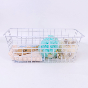 Hardware Zhaosheng - Cesta de alambre rectangular del organizador de almacenamiento de alimentos de alambre de metal cesta de alambre rectangular