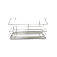 Zhaosheng Hardware - Cesta colgante de pared de alambre de acero inoxidable para almacenamiento en el garaje del hogar