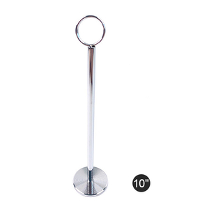 Zhaosheng Hardware - Titular de la tarjeta del lugar del servicio de alimentos de la boda del restaurante Titular del menú de la mesa del estilo del anillo