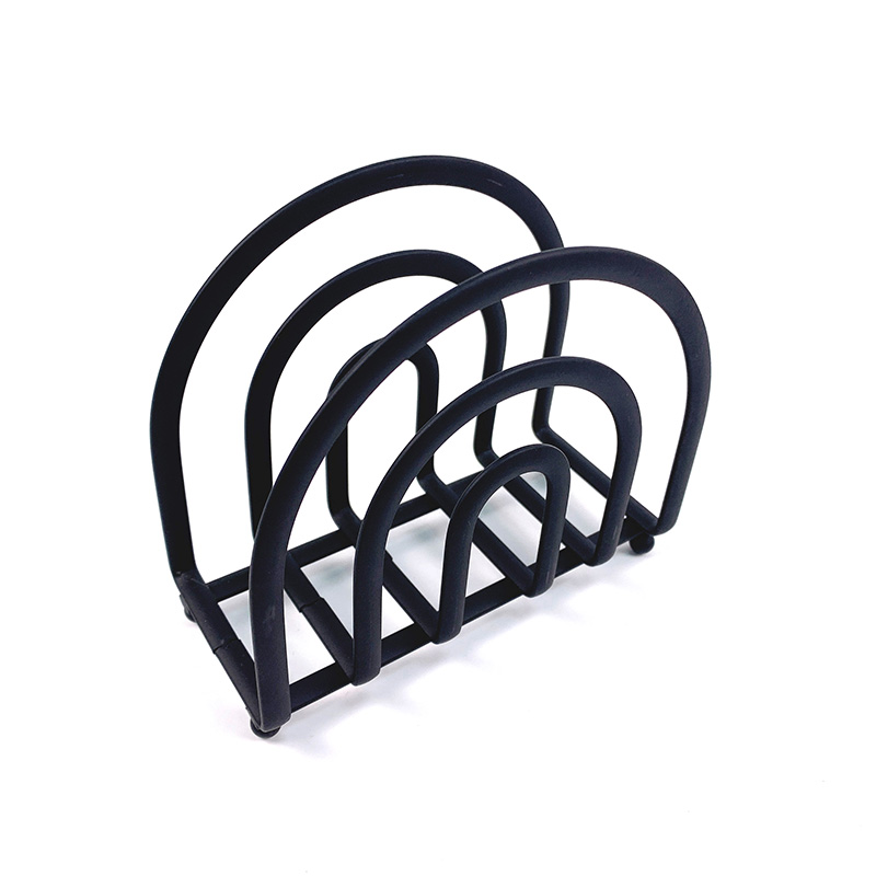 Zhaosheng - Soporte de servilleta de escritorio de la rejilla de almacenamiento de servilletas de pie de pie de la cocina