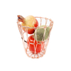 Zhaosheng Hardware - Cesta de alambre plegable para decoración de encimera de cocina, soporte plegable para cesta de frutas de metal
